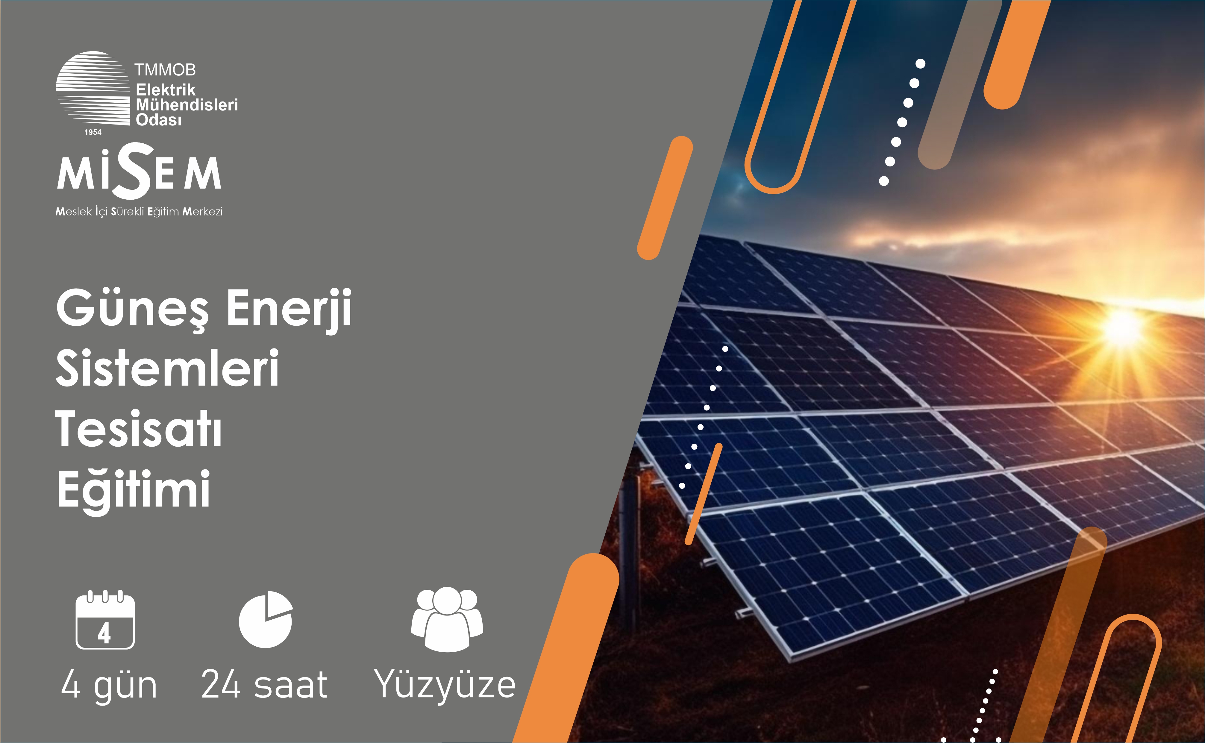 GÜNEŞ ENERJİSİ SİSTEMLERİ TESİSATI EĞİTİMİ